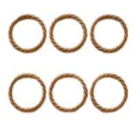 Tensor rings 6x half Sacred Cubit