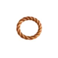 Quarter Lost Cubit 177 MHz – Twisted Copper Tensor Ring  Focus